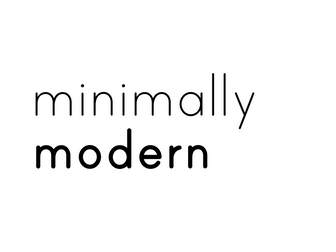 Revision Resource Collection I Minimally Modern