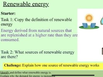 Renewable Resources