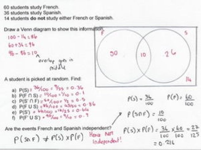independent probability venn diagram sinma independent venn diagram