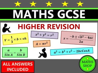 GCSE Maths Revision Higher Exam Questions