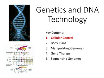 OCR A Level Biology - Genetics and DNA Technology