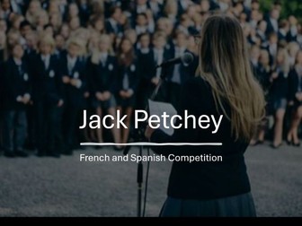 French and Spanish Speaking Competition