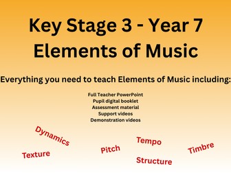 Year 7 Music - Elements of Music