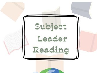 Primary Subject Leader Folder Reading