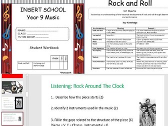 Key Stage 3/4 Music -Rock and Roll SOW