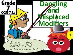 Dangling and Misplaced Modifiers | Teaching Resources