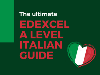 Full Italian A Level Notes Edexcel