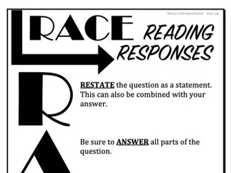 RACE - Reading Responses Answer Guide