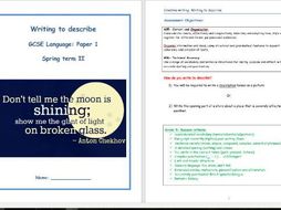 English language paper 1 section b model answers image