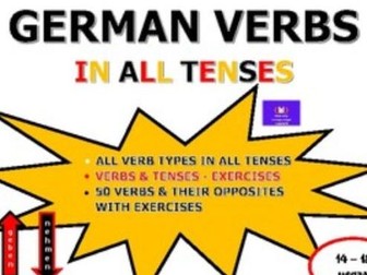 German Verbs in All Tenses