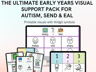 The Ultimate EYFS Classroom Visual Support Pack