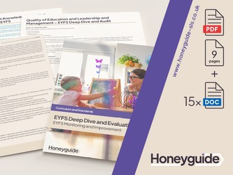 EYFS Mathematics Audit