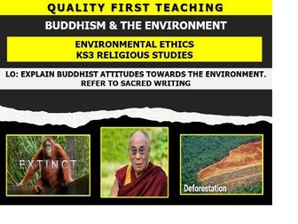 BUDDHISM AND THE ENVIRONMENT