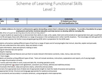 English Functional Skills Schemes of Work