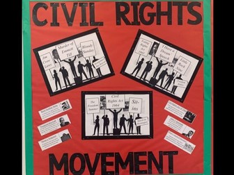 Civil Rights Classroom Display