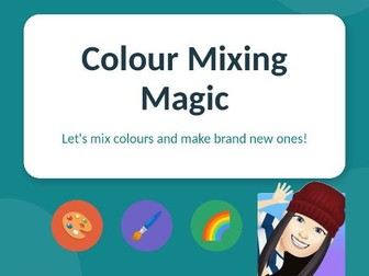 Colour Mixing Magic — Reception (EYFS) Expressive Arts and Design