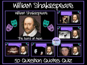 William Shakespeare Quotes Quiz