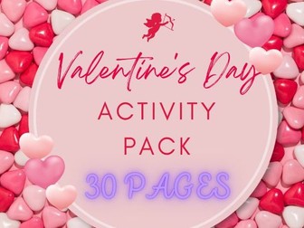 Valentine's Day Activity Pack!
