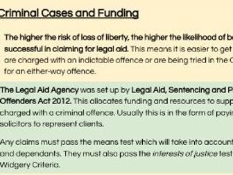OCR Law: Access to Justice and Legal Aid