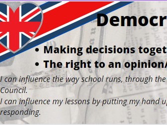British Values Posters