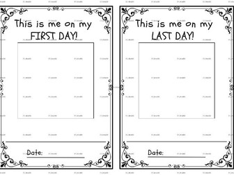 First Day/Last Day Writing Activity