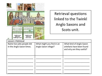 Anglo Saxon Retrieval Questions