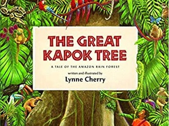'The Great Kapok' Tree Whole Class Reading Powerpoints and Questions