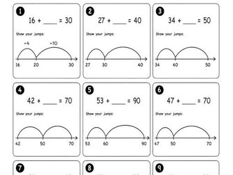 Number Bonds to Multiples of 10