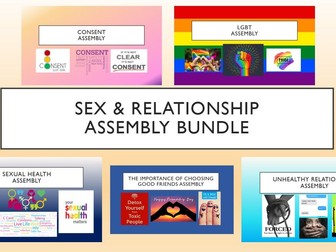 Sex & Relationships Assembly Bundle