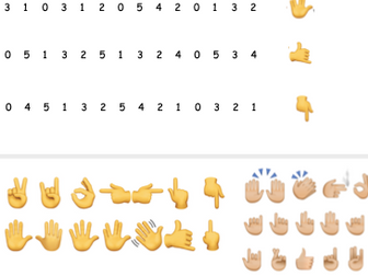 Emoji Hands (Motor Skills)