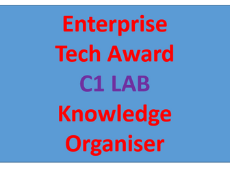 Enterprise Tech Award KO Component 1 LAB