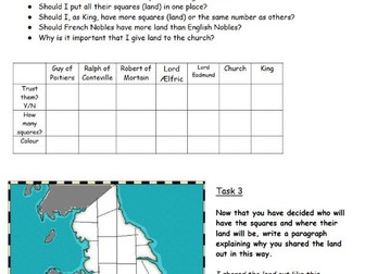 Feudal System - Land Redistribution game