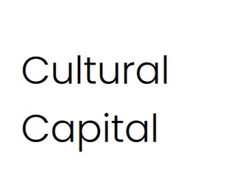 Some Cultural Capital Lessons