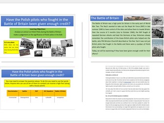 Have the Polish pilots who fought in the Battle of Britain been given enough credit?