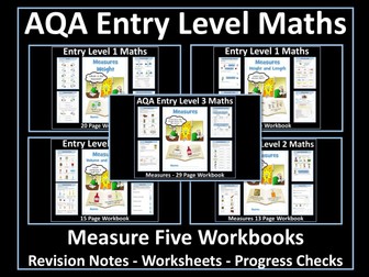 Measure AQA Entry Level Maths