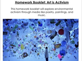 Geography / Environmental / Art booklet
