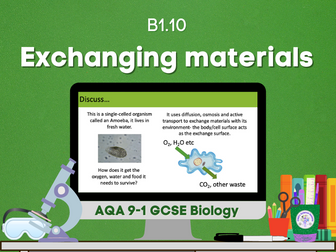 Exchanging materials