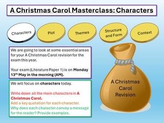 A Christmas Carol Revision 2024