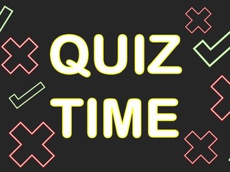 Quiz template