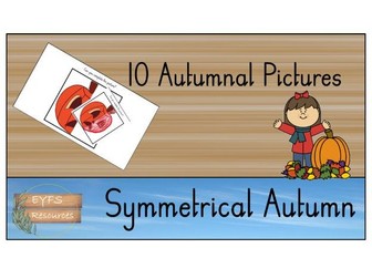 EYFS Autumn Symmetry Worksheets & Pattern Activities