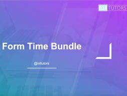 Form Time Bundle (13xQuizzes with Answers)
