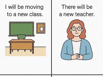 Moving to a New Class – Social Story for KS1 (Visual Support)
