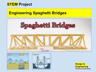 STEM Compression and Tension with Spaghetti Bridges