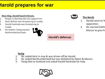 Anglo-Saxon and Norman GCSE Edexcel revision
