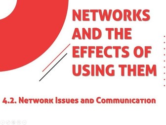 9-IGCSE ICT1-NETWORKS&THE EFFECTSofUSING THEM2