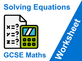 GCSE Maths | Solving Equations | Edexcel Foundation