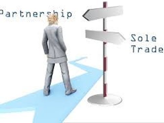 Sole Traders & Partnerships PowerPoint and Activities