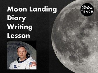 Moon Landing Diary Writing Lesson