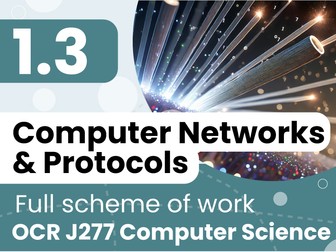 J277 OCR 1.3 Networks, Connections and Protocols SoW
