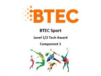 BTEC Tech Award in Sport (2022) Component 1